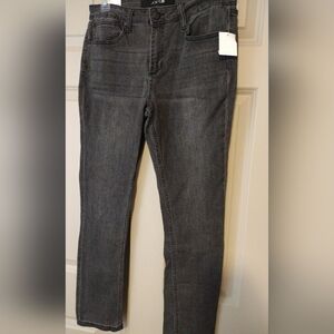 Joe's "The Rad" Jeans Washed Charcoal High-Rise Denim Sz 20